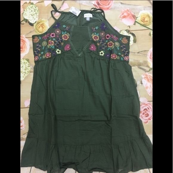 Women's children's Place embroidered dress - Picture 1 of 6